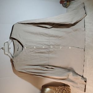 💥 Valerie Stevens Linen Tunic Top